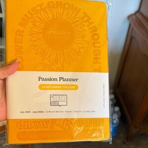 Sunflower Yellow Home Office Planner